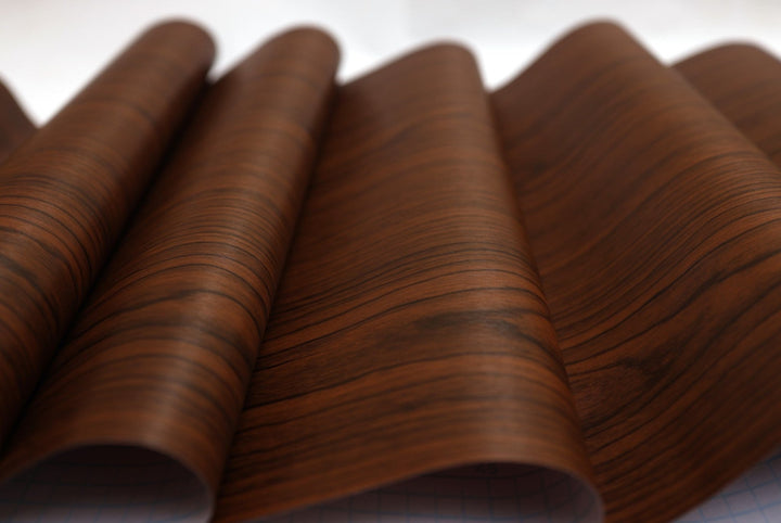 Doodad Mahogany Woods Self Adhesive Dark Brown DIY wallpaper for wall - Doodad