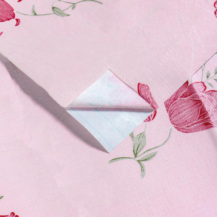 Doodad Aesthetic Pink Floral DIY wallpaper for wall - Doodad