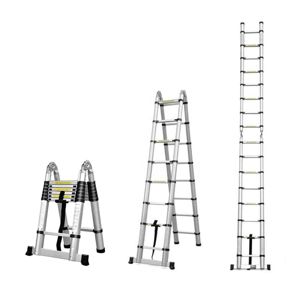 Doodad Aluminium A-Type Telescopic Ladder