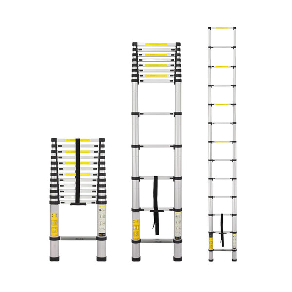 Doodad Aluminium Finger Protect Telescopic Ladder